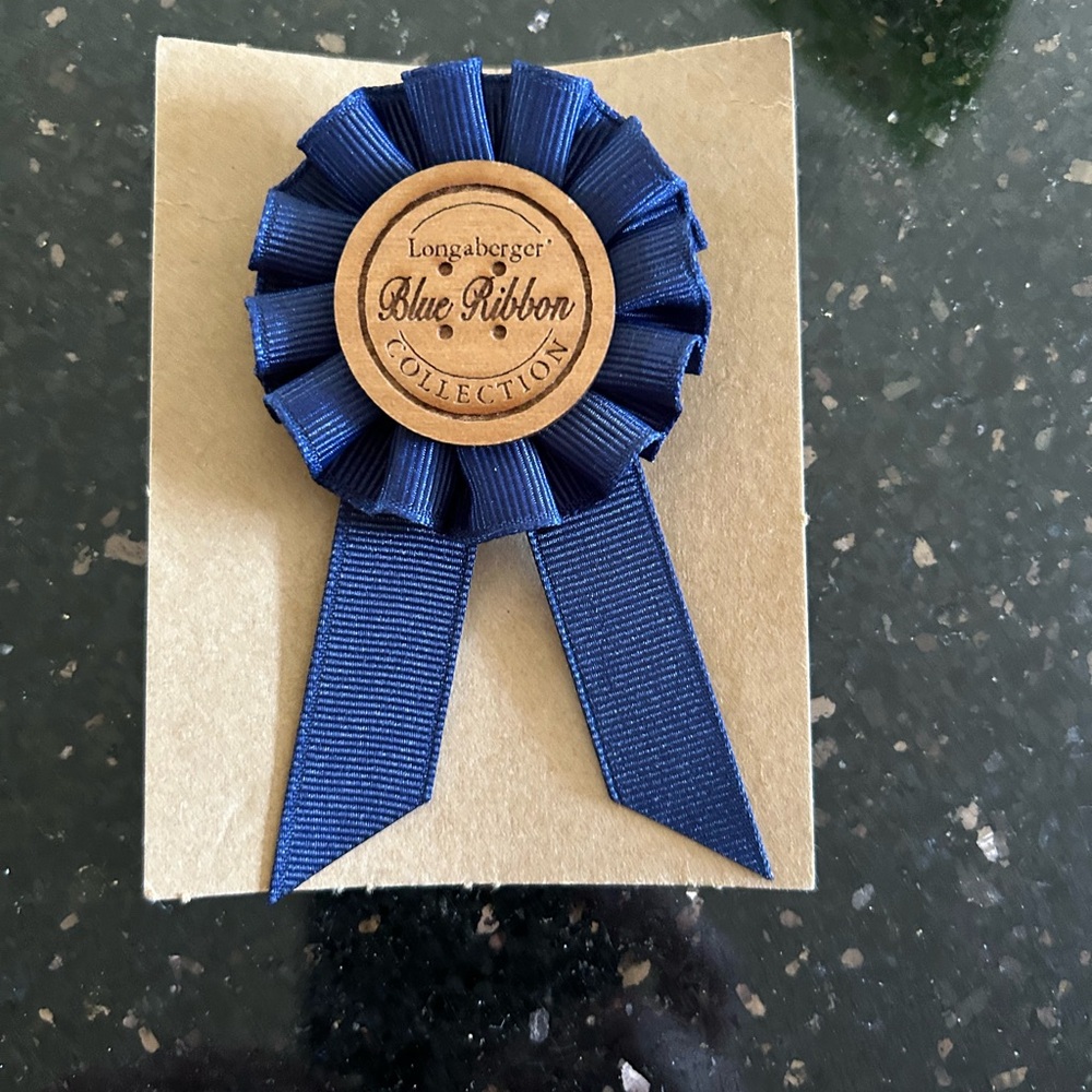 COPY - Longaberger Blue Ribbon Collection Pin